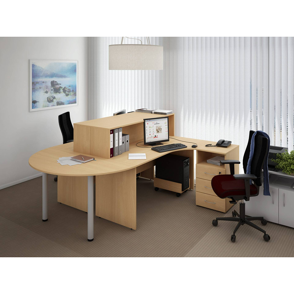 Коллекция Столица крышка к тумбе приставной С-004, 400х500х18 мм, дуб сонома - 4