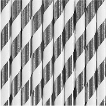 Трубочки бумажные "PartyDeco"