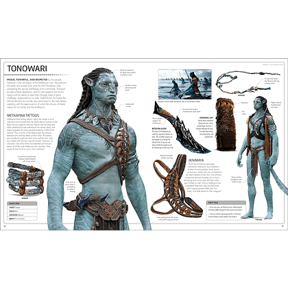 Книга на английском языке "Avatar The Way of Water. The Visual Dictionary", Joshua Izzo - 3
