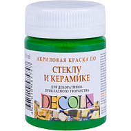 Краска акриловая по стеклу и керамике 