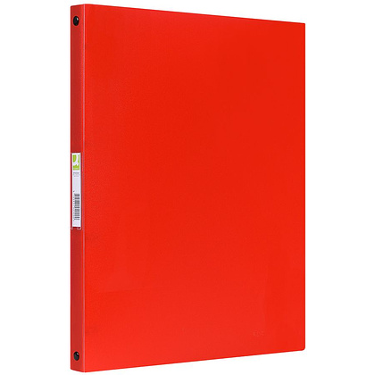 Папка на кольцах "Q-Connect", 4 кольца, красный