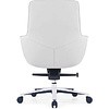 Кресло для руководителя SitZone CH-500B, кожа, алюминий, белый, -30% - 5