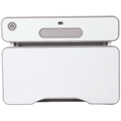 Комплект растущей мебели Fundesk "Cubby Botero": парта, стул, подставка для книг, LED-лампа, серый - 6