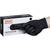 Перчатки нитриловые, неопудренные, одноразовые, р-р, XL, 100 штуки, черный - 4