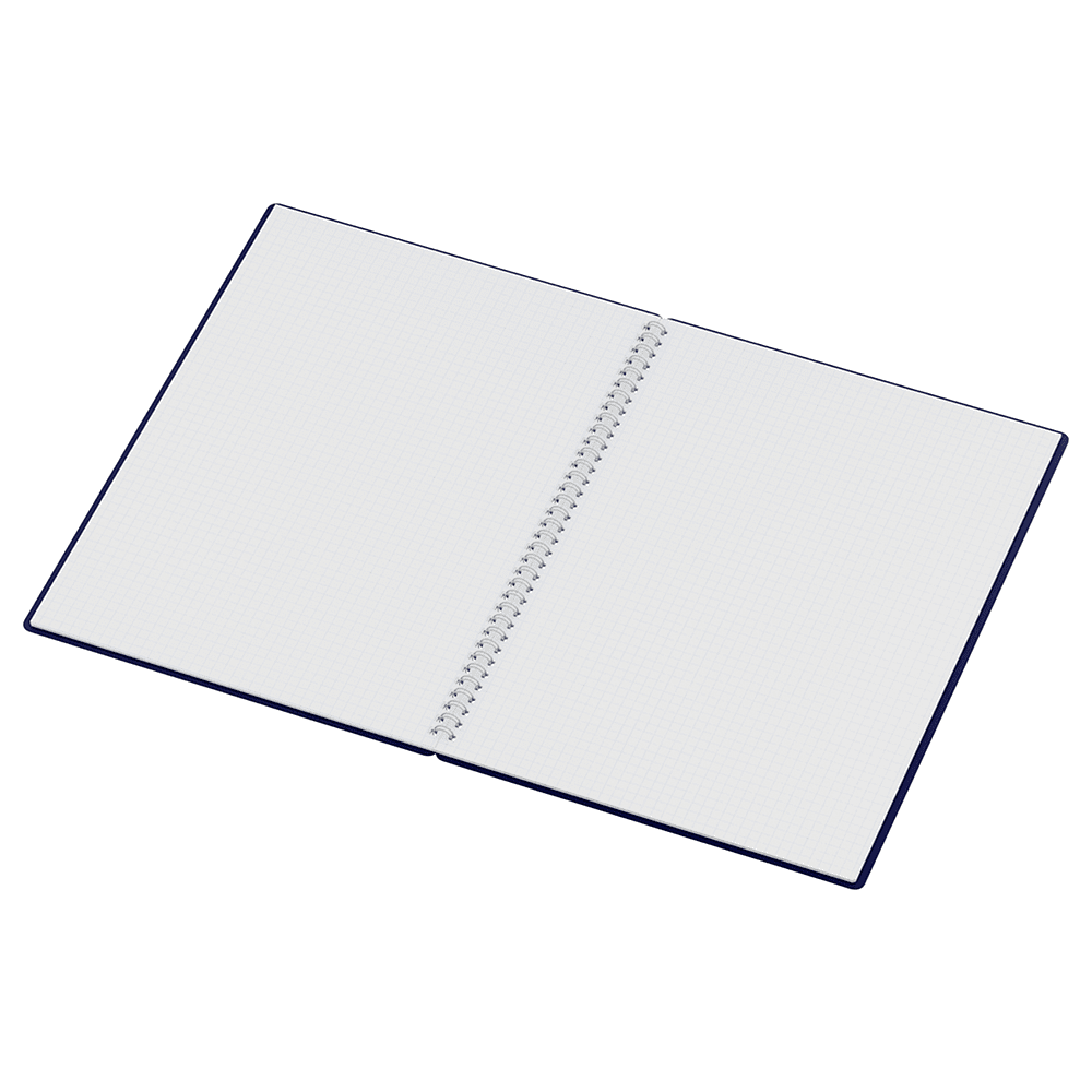 Тетрадь "База", А4, 80 листов, клетка , синий - 4