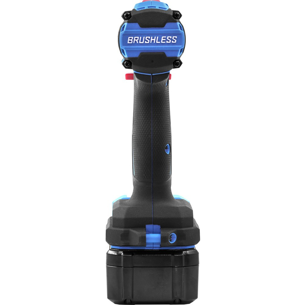 Набор аккумуляторного электроинструмента DongCheng DCKIT28 (TYPE EK), 20 В, 2 АКБ, 4 Ач, З/У 4 А (дрель-шуруповерт DCJZ2060i + гайковерт DCPB358) - 6