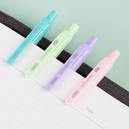 Ручка шариковая автоматическая "Extra", 0.7 мм, ассорти, стерж. синий - 4