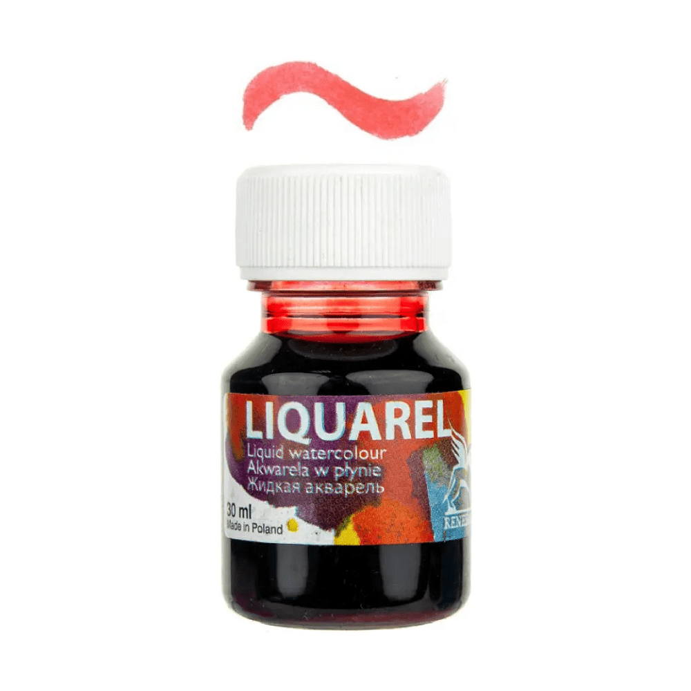 Акварель жидкая "Liquarel", 134 алый, 30 мл