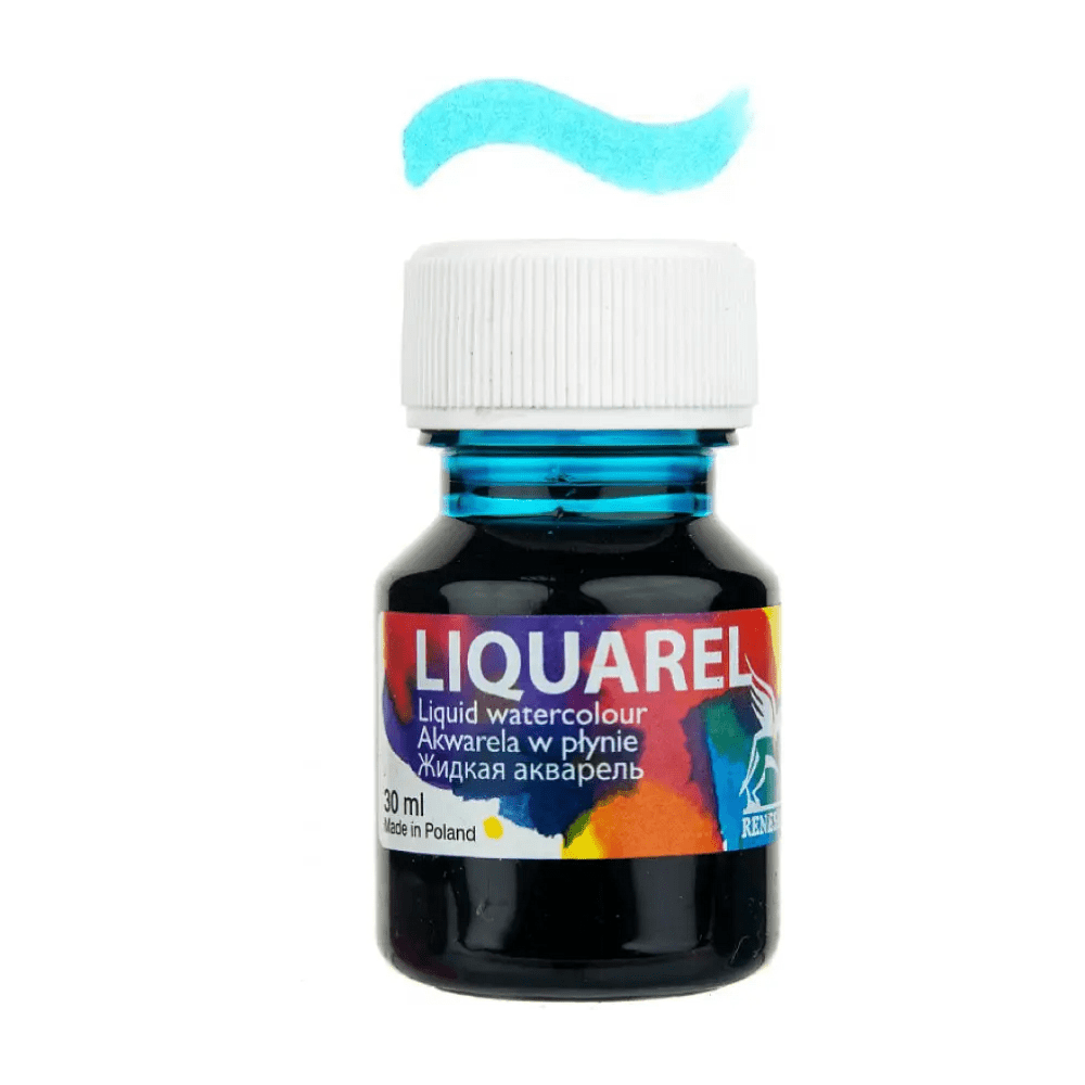 Акварель жидкая "Liquarel", 122 бирюзовый, 30 мл