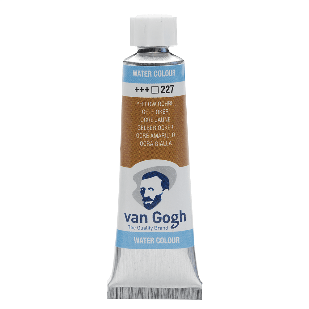 Краски акварельные "Van Gogh", 227 охра желтая, 10 мл, туба