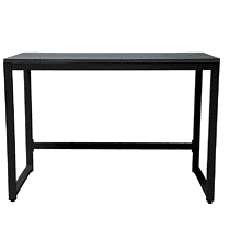 Стол письменный ALLERD RION, черный муар, Металл Бруклин