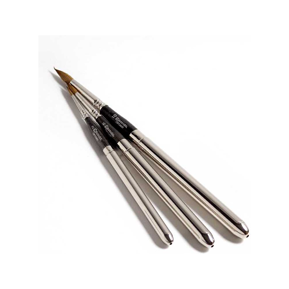 Кисть "Escoda Optimo", колонок, круглая, складная № 2, 6, 10 - 2