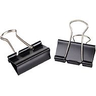 Зажим для бумаги Maped, 41 мм, черный