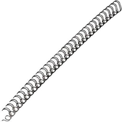 Пружины для перфопер. мет (21 отв) 06 мм черн 100 шт