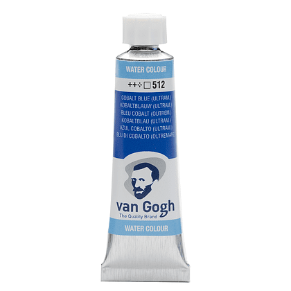 Краски акварельные "Van Gogh", 512 кобальт синий ультрамарин, 10 мл, туба