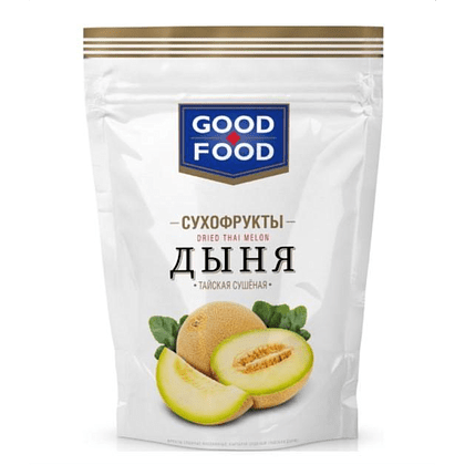 Сухофрукты "Good Food", 110 г, дыня тайская