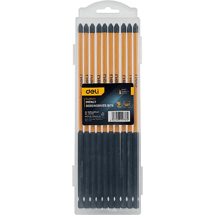 Бита Deli YS EDL251200, ударная, 10 шт., PH2 x 200 мм - 12