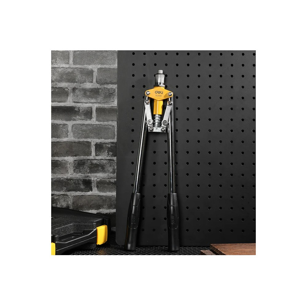 Заклепочник двуручный Deli YS EDL2320, 420 см, 2.4-4.8 мм - 5