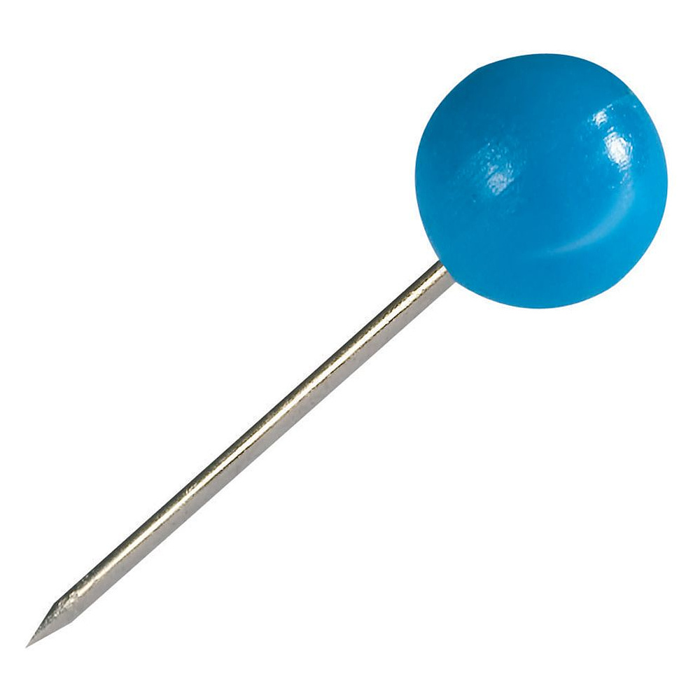 Иглы-кнопки Maped "Для карты", 100 шт, ассорти - 2