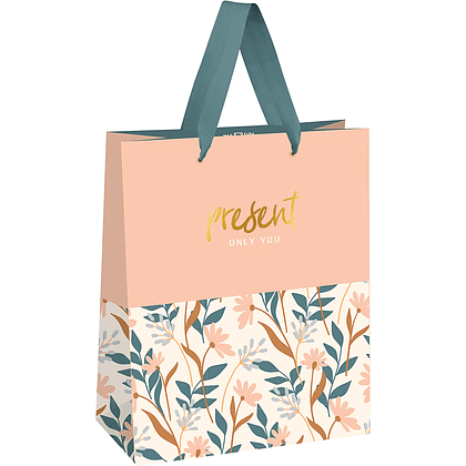 Пакет подарочный "Beautiful twigs", 33х42х12 см, ламинированный