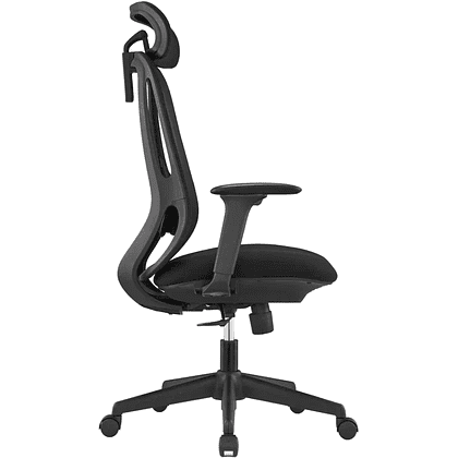 Кресло для руководителя SitZone U-090A, сетка, ткань, пластик, черный, -30% - 3