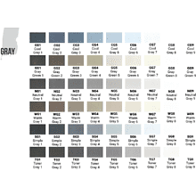 Маркер перманентный двусторонний "Sketchmarker Brush", GG3 серо-зеленый 3