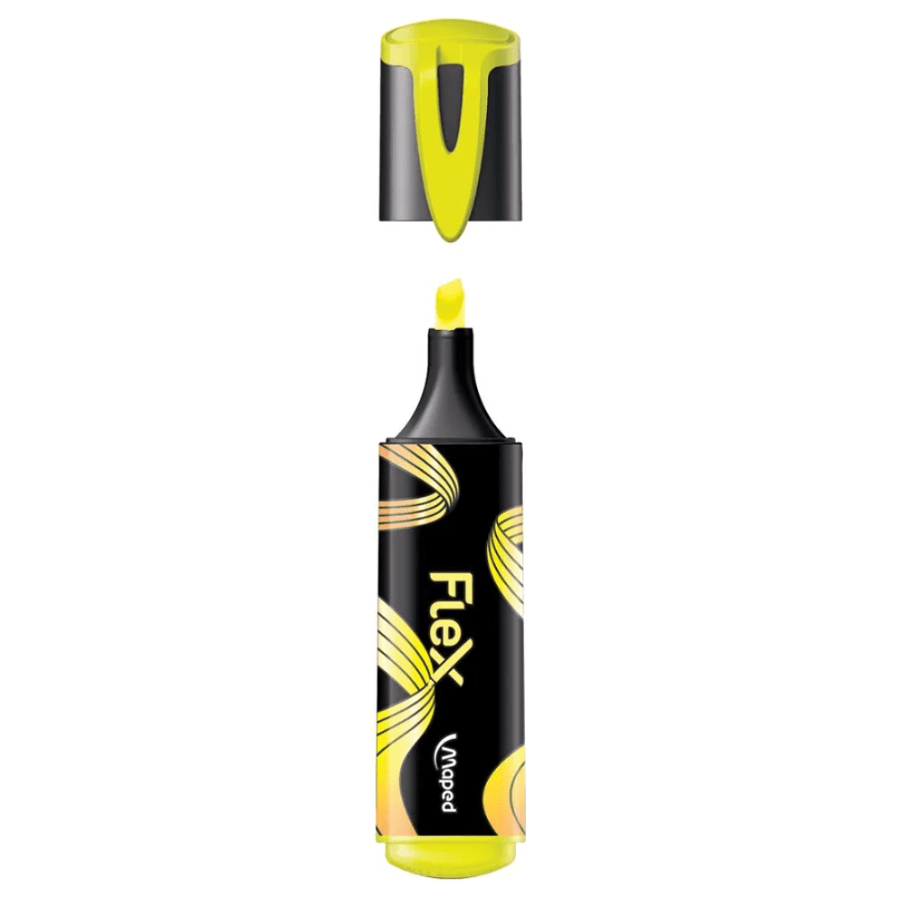 Набор текстовых маркеров Maped "Fluo Flex", 4 шт, ассорти - 4