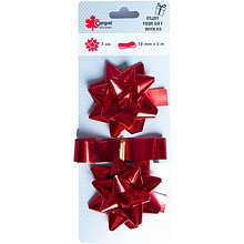 Набор декоративный (банты, ленты) "AK-11", красный