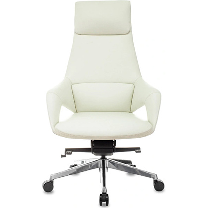 Кресло для руководителя "Бюрократ DAO-2" с подголовником, белый - 2