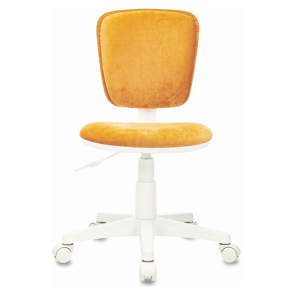 Кресло детское Бюрократ CH-W204NX, ткань, пластик, оранжевый - 2