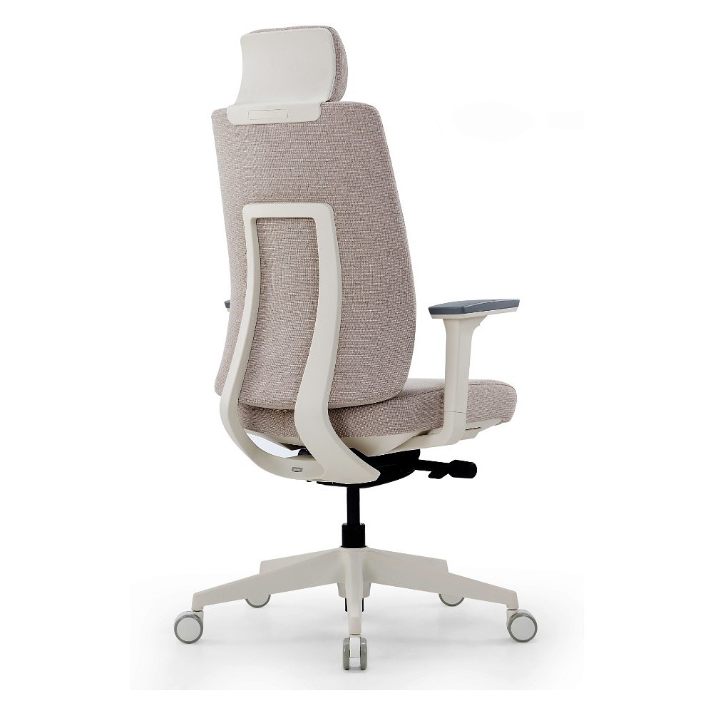 Кресло для руководителя SitZone CH-K55A-BS, ткань, бежевый, пластик, -30% - 5