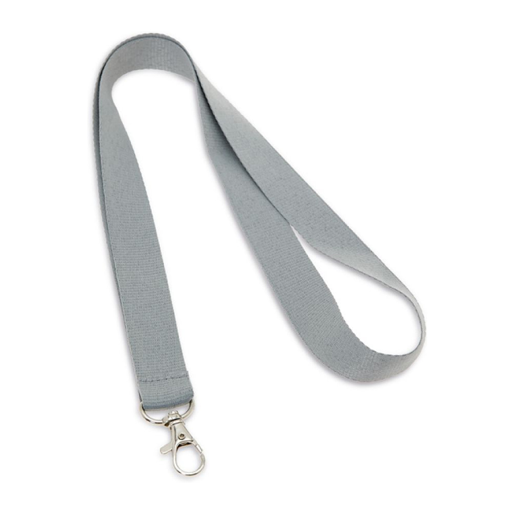 Тесьма с клипсой для бейджа "94405", 480x20 мм, синий - 5