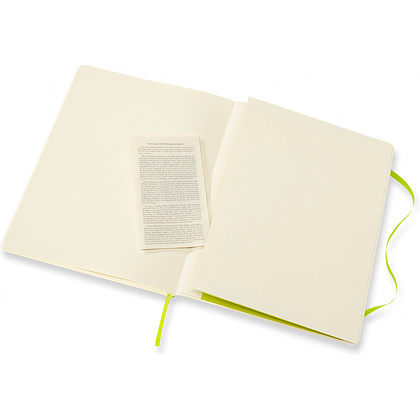 Блокнот "Classic Soft Xlarge", А4-, 96 листов, линейка, салатовый - 5