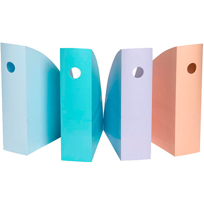 Модуль для бумаги вертикальный "Aquarel", зеленая пастель - 5