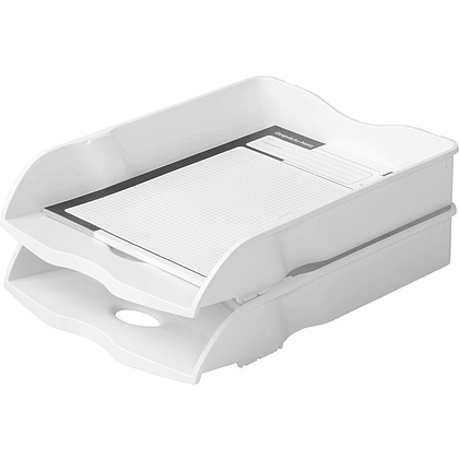 Модуль для бумаг горизонтальный "Re-Loop", белый - 2