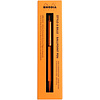 Ручка шариковая Rhodia "scRipt", 0.7 мм, оранжевый, стерж. черный - 2
