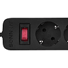 Сетевой фильтр Sonnen SPB-505, 5 м, 5 розеток, черный - 8