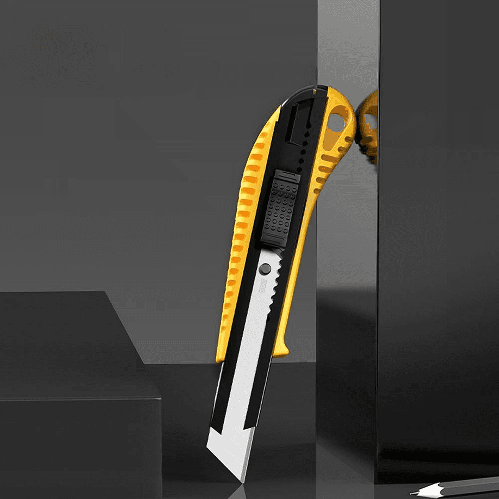 Нож строительный Deli YS EDL003B, 18 мм, универсальный, 24 шт./упак. - 2