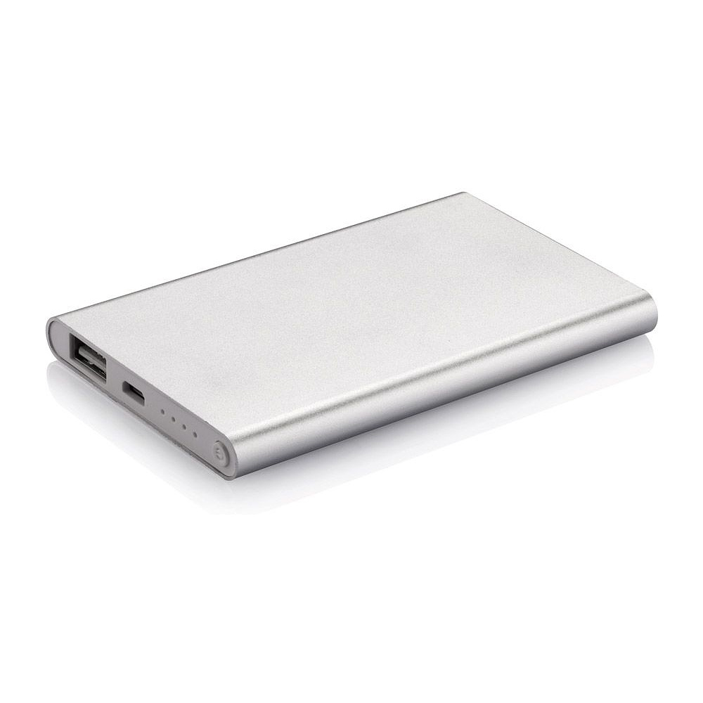 Зарядное устройство Power Bank "P324.952", 4000 мА·ч, серебристый, белый