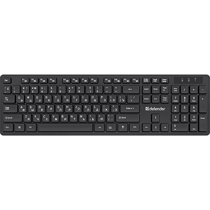 Клавиатура + мышь Defender Lima C-993, беспроводная, черный - 2