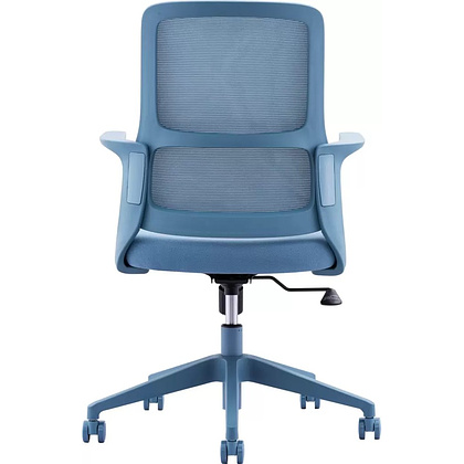 Кресло для персонала EVERPROF Elf, сетка, синий - 5