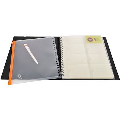 Визитница "Exacard", 265x250мм, черный - 4