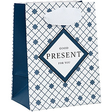 Пакет бумажный подарочный "Мужской"