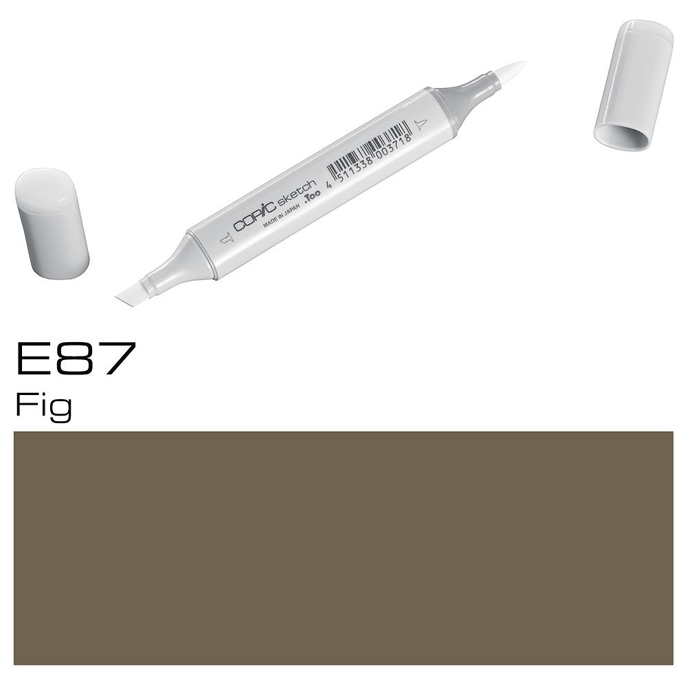 Маркер перманентный "Copic Sketch", E-87 инжир
