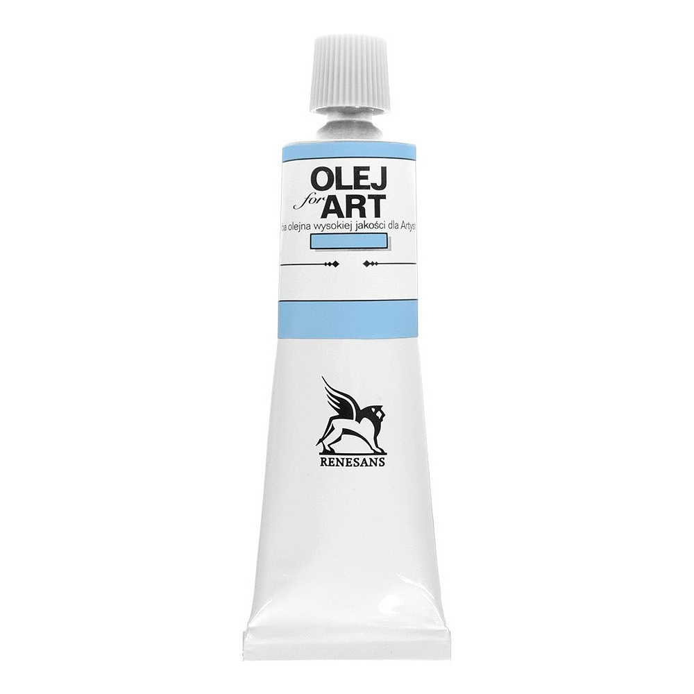 Краски масляные Renesans "Oils for art", 28 голубой королевский, 60 мл, туба