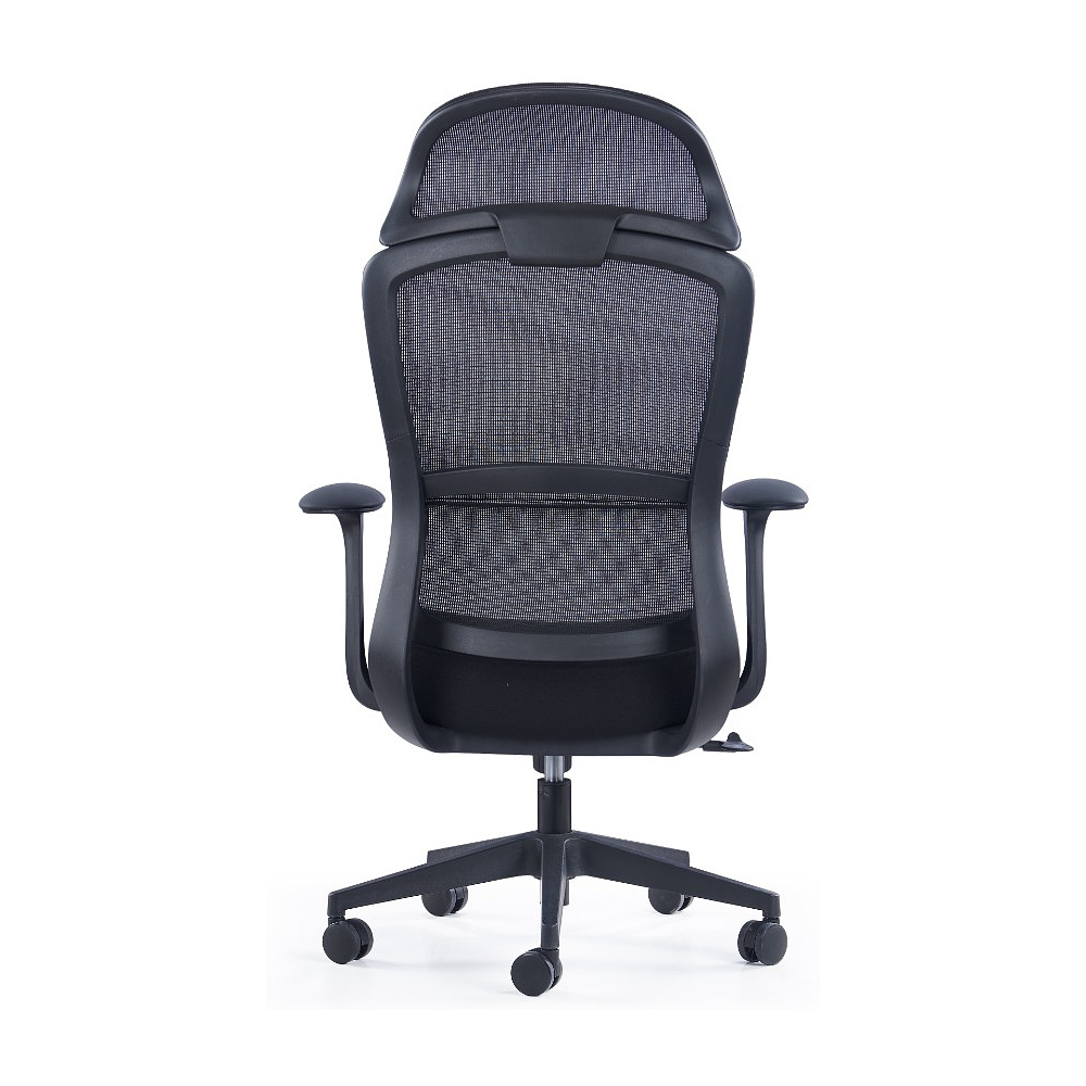 Кресло компьютерное SitZone CH-555A, сетка, ткань, пластик, черный - 5