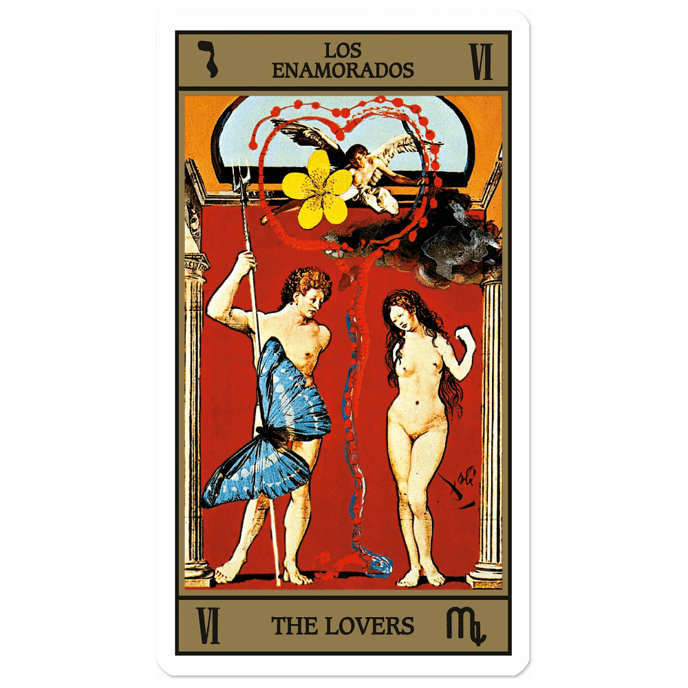 Карты на иностранном языке "Dali. Tarot" - 7