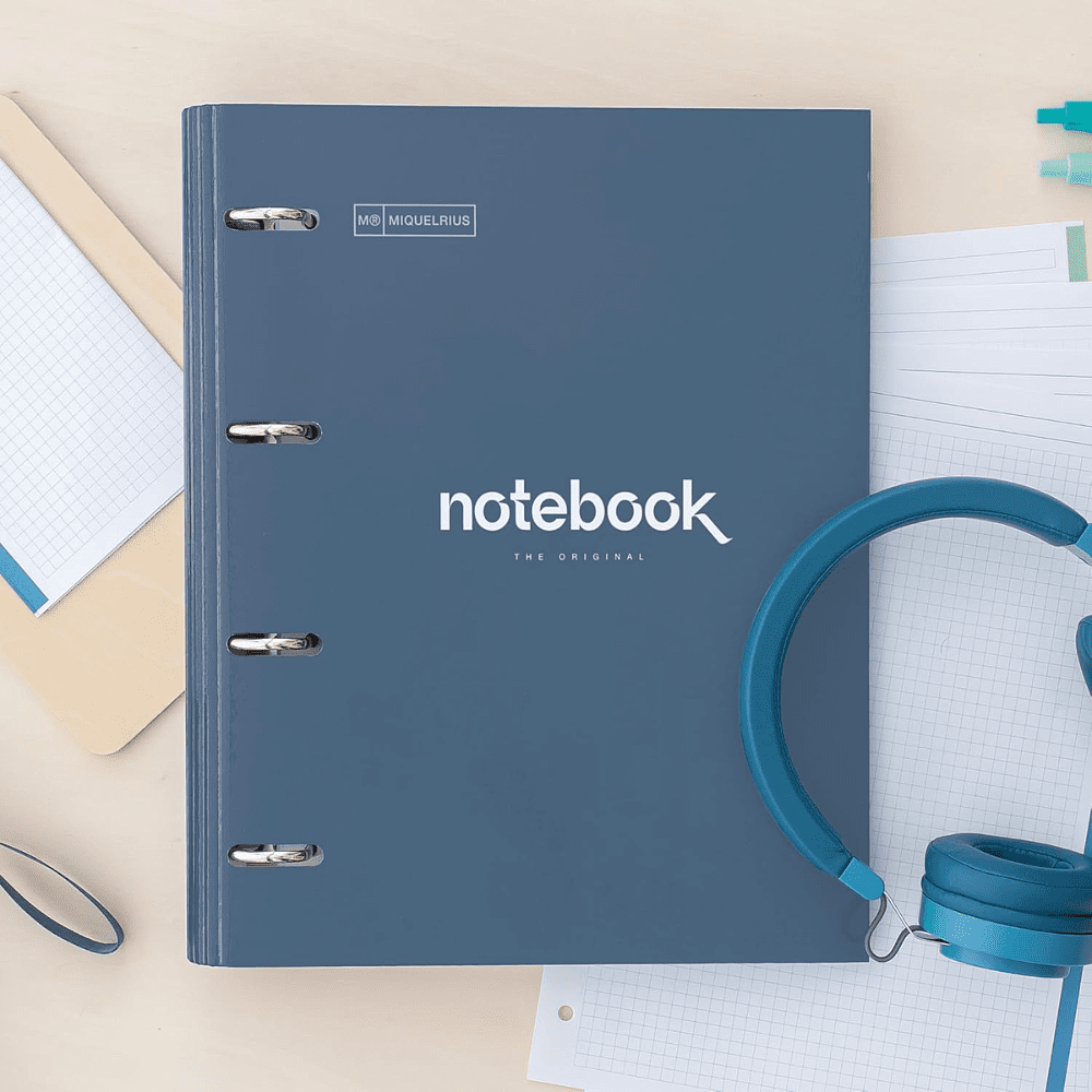 Тетрадь Miquelrius "Emotions", А4, 100 листов, клетка, темно-синий - 5