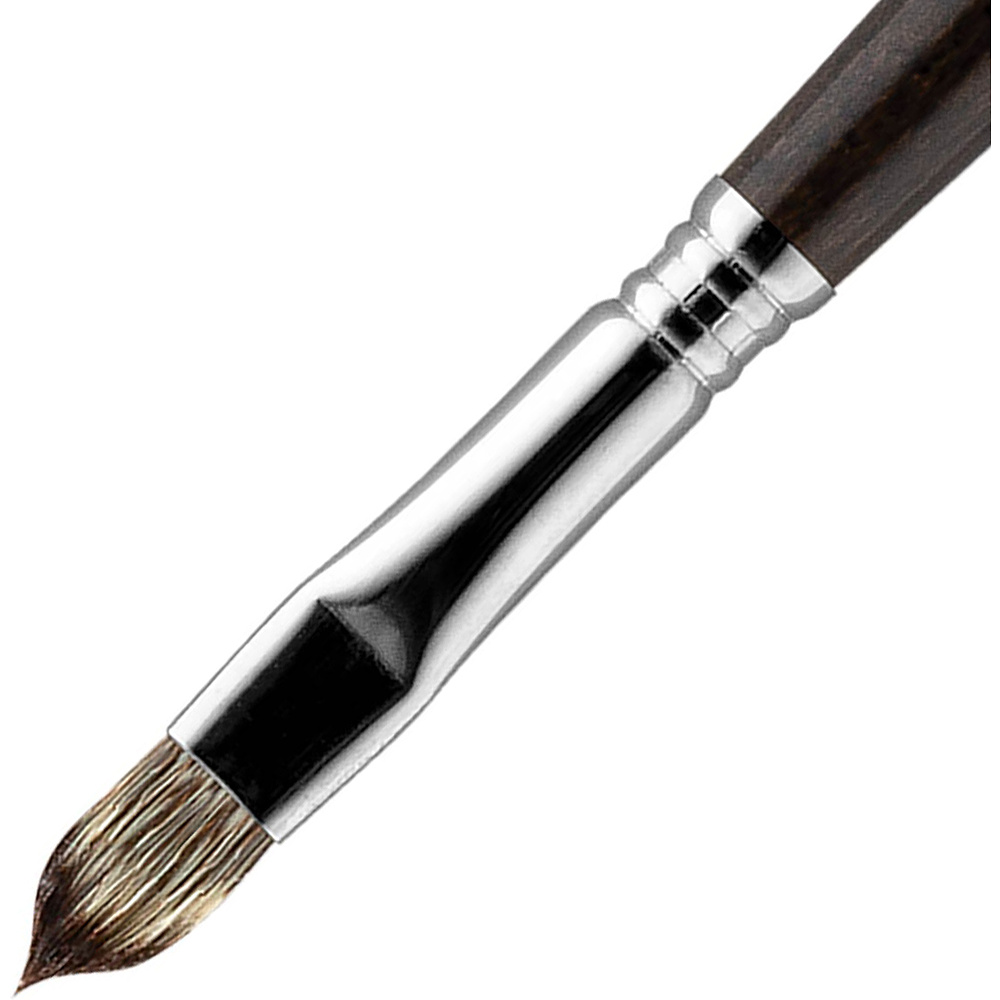 Кисть для рисования "Escoda Vintage 4021", синтетика, кошачий язык, №4