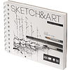Скетчбук "Sketch&Art", 18х15.5 см, 200 г/м2, 50 листов, на спирали  - 2